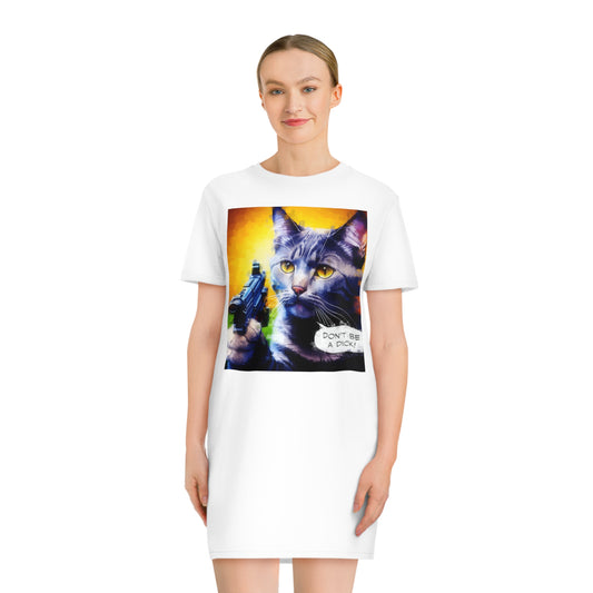 Ladies Catz with Gunz T-Shirt Dress